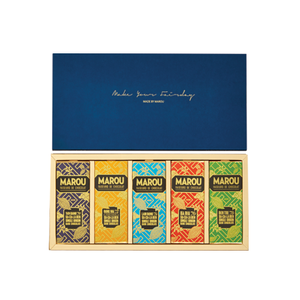 [학교/대량구매 추천] 마루초콜릿 마루 MAROU 미니 5종 20개입 선물세트 (24g x 5종 x 4개)
